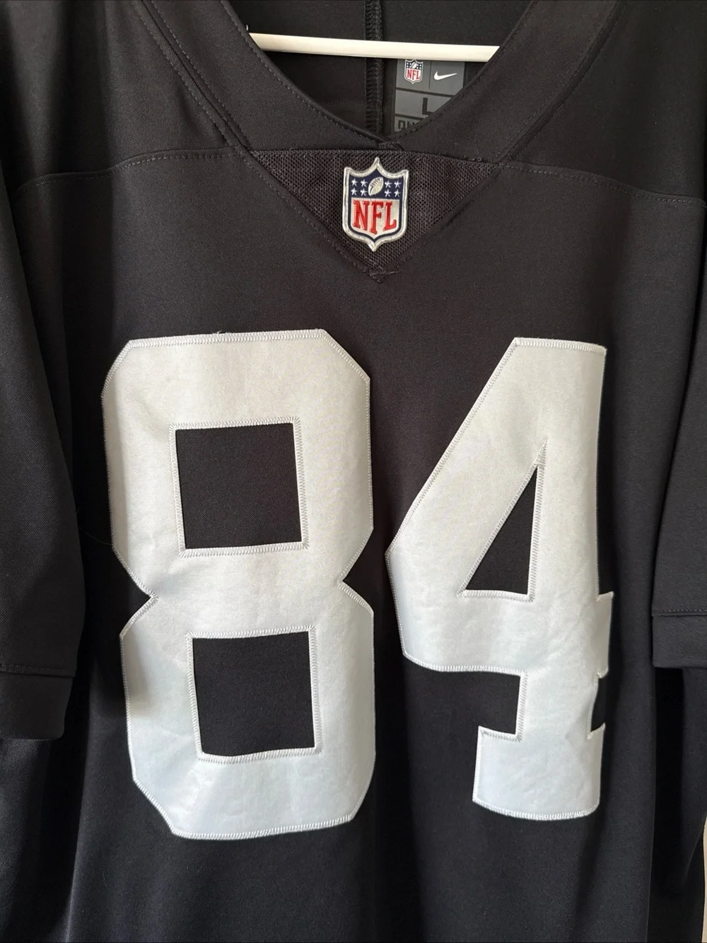 Men’s Nike Antonio Brown #84 Oakland Raiders Vapor Lmtd NFL Jersey Sz L - RARE
